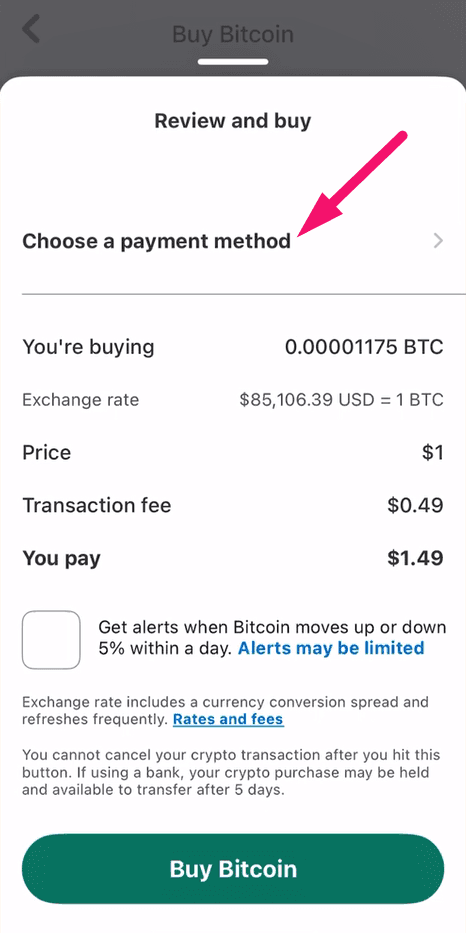 Venmo Step 6